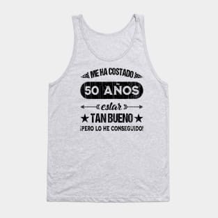 Me Ha Costado 50 Anos // Black Tank Top